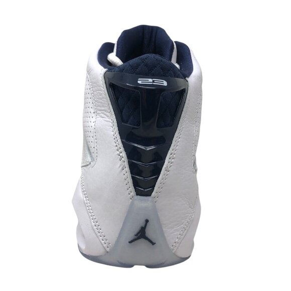 Air Jordan B\'Loyal Mens Basketball Shoes White Silver Blue 315317 114 (NEW)